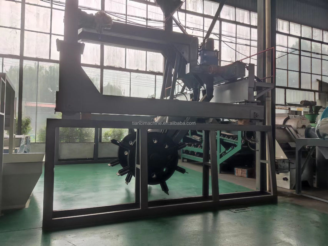 Wheel Type Compost Turner Organic Fertilizer Fermentation Compost Machine With Simple Operation