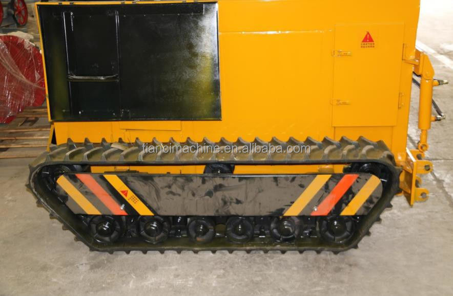 Diesel Crawler Type Compost Turner Machine 500-1800m3/h Capacity Organic Manure Fermentation Processor