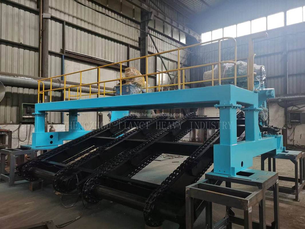 90m/H Chain Plate Type Compost Turner Organic Fertilizer Waste Fermentation Machine