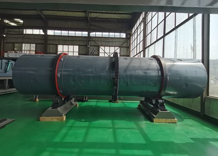 Fully Automatic Ball Type Rotary Drum Organic Fertilizer Production Line With Low Investment