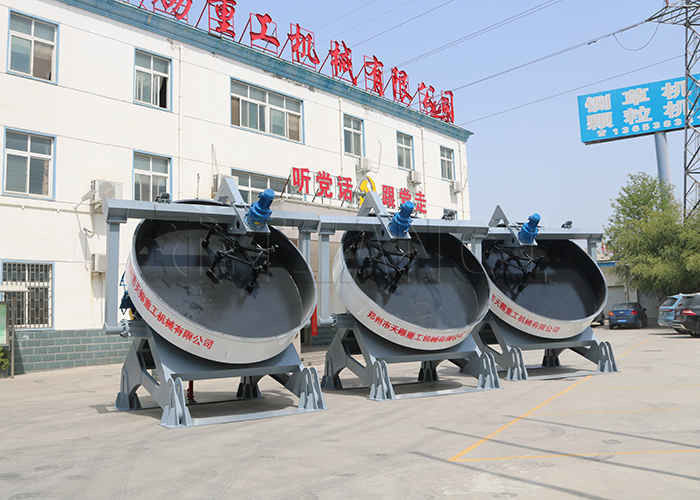 Compound Fertilizer Granulator Disc Granulator Machine For Processing Ball Granule Fertilizer.