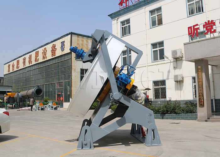 Professional Fertilizer Disc Granulator For Organic Compost Granule Production
