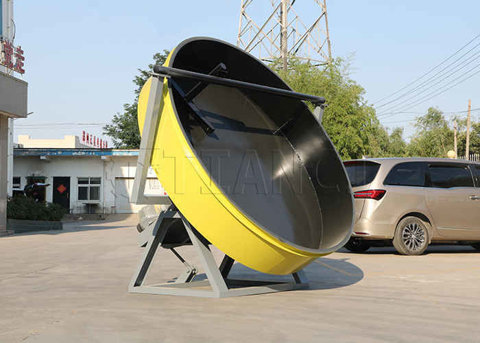 Minerals Granules Making Machine Disc Fertilizer Granulator For Minerals Powder Within 2-10mm Size