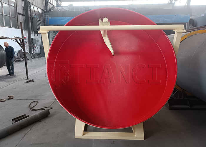 Organic Fertilizer Granulator For Chicken Manure Powder Within 2-8mm Size