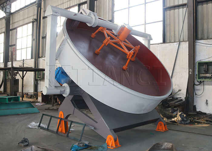 Compound Fertilizer Granulator Disc Granulator Machine For Processing Ball Granule Fertilizer.