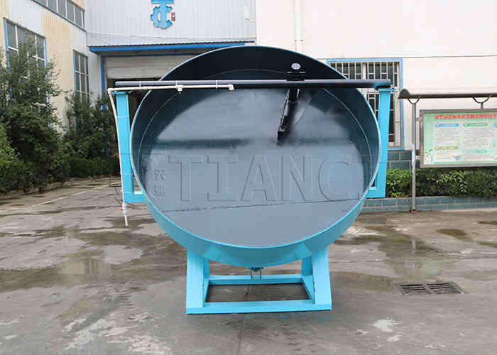 1-6T/H Capacity Bio Fertilizer Granulation Equipment Disc Type ZL Series