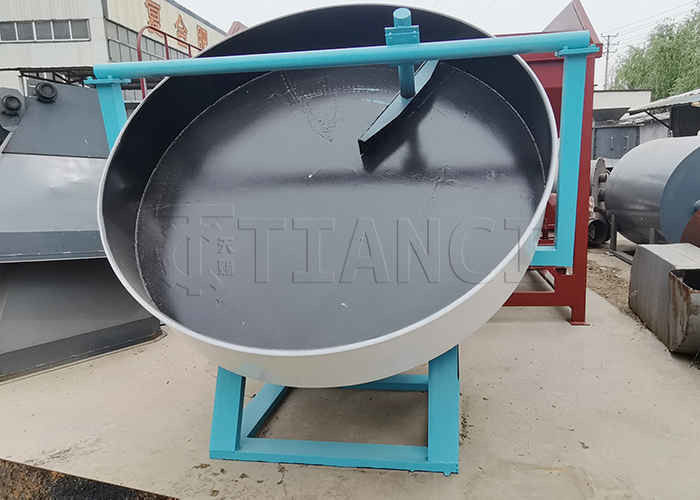 Minerals Granules Making Machine Disc Fertilizer Granulator For Minerals Powder Within 2-10mm Size