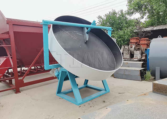 Minerals Granules Making Machine Disc Fertilizer Granulator For Minerals Powder Within 2-10mm Size