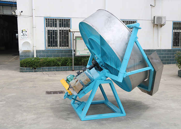 1-6T/h NPK Fertilizer Pellet Machine Disc Fertilizer Granulator With 95% Granulation Rate