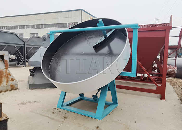 Inorganic Fertilizer Granule Production Line Cat Litter Disc Granulation Production Line