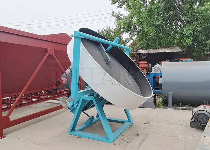 Wet Type Disk Granulator for Bentonite Cat Litter Granule Making