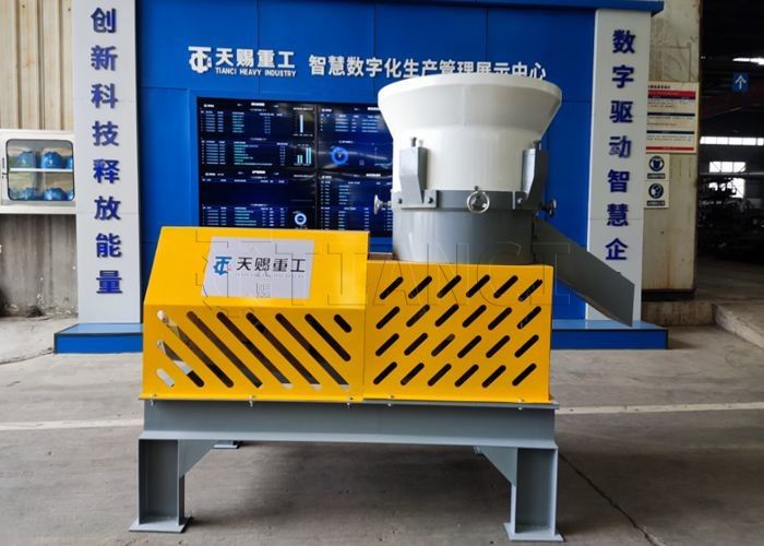 Bio Compost Organic Fertilizer Pellet Making Machine Flat Die Granulator 2.2kw