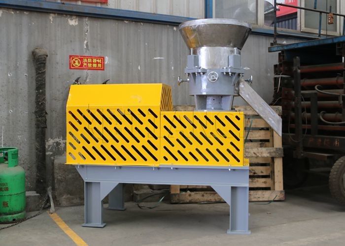 Flat Die Fertilizer Granulator 95% Granulation Rate For Making Organic Pellet