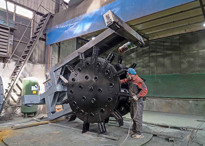 Cattle Manure / Chicken Manure / Poultry Manure Wheel Type Compost Turning Equipment