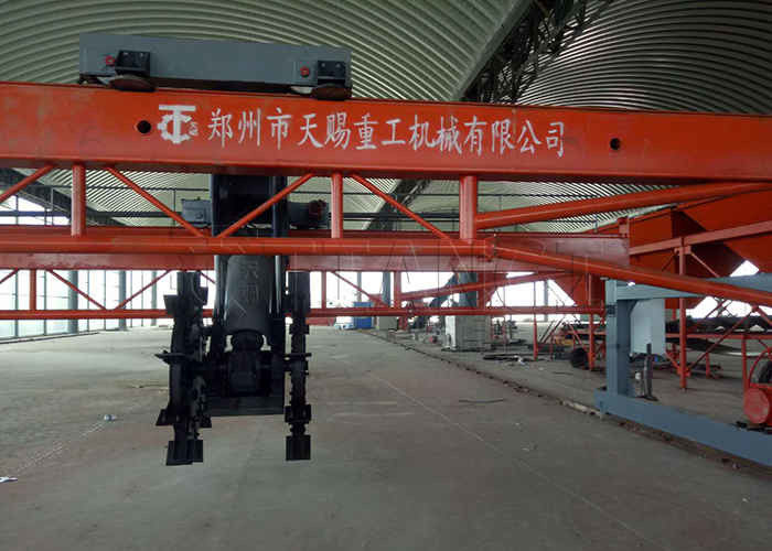 150-400m3/H Capacity Organic Waste Compost Turner Machine Wheel Type