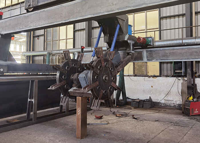 150-400m3/H Capacity Organic Waste Compost Turner Machine Wheel Type