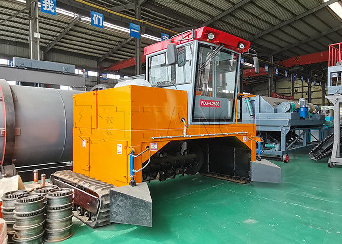 TC Series Crawler Type Organic Waste Fermentation Equipment Compost Turner Machine