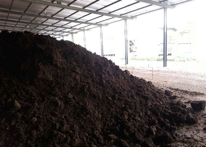 Manufacturing Plant Crawler Type Organic Manure Fermentation Equipment Compost Turner