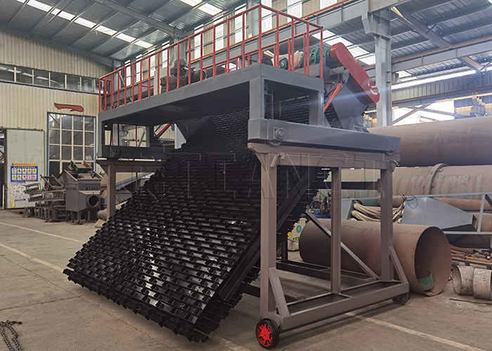 Electric Chain Plate Type Compost Turner Animal Manure Fermentation Compost Machine