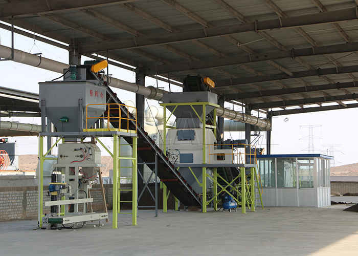 Organic Compost Fertilizer Making Machine Powder Fertilizer Production Line For Chicken Manure