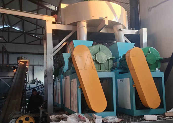 Advanced Roller Press Granulator Compound Fertilizer Production Line with Dry Extrusion Technology for Urea, MAP, DAP, and Other Chemical Powders