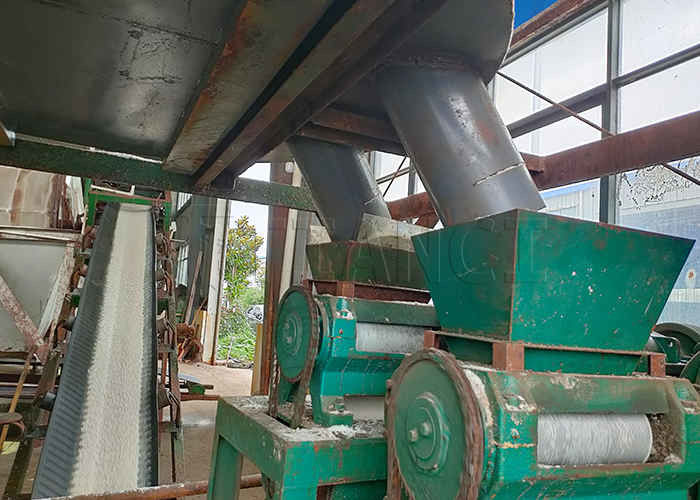 High Efficiency Dry Powder Roller Extrusion Granulator Line for NPK Compound Fertilizer Production