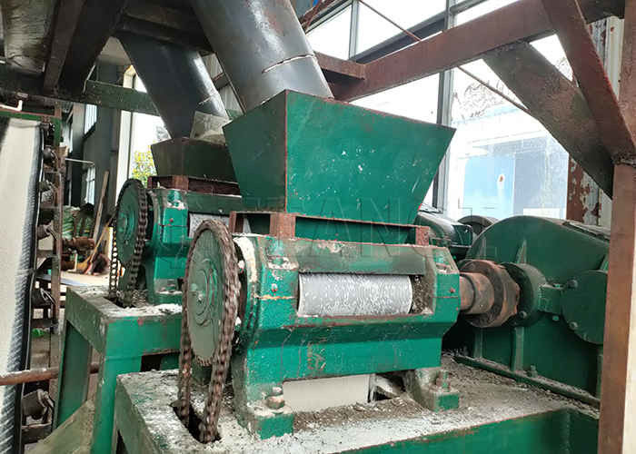 Granules Sise 2-10mm Compound Fertilizer Making Line with Double Roller Extrusion Granulator