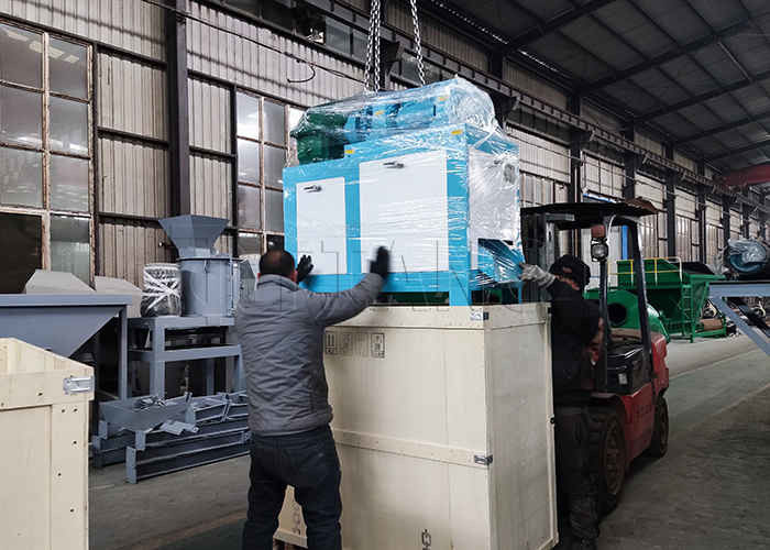 High Efficiency Roller Press Granulator Compound Fertilizer Production Line for NPK Chemical Powder Materials
