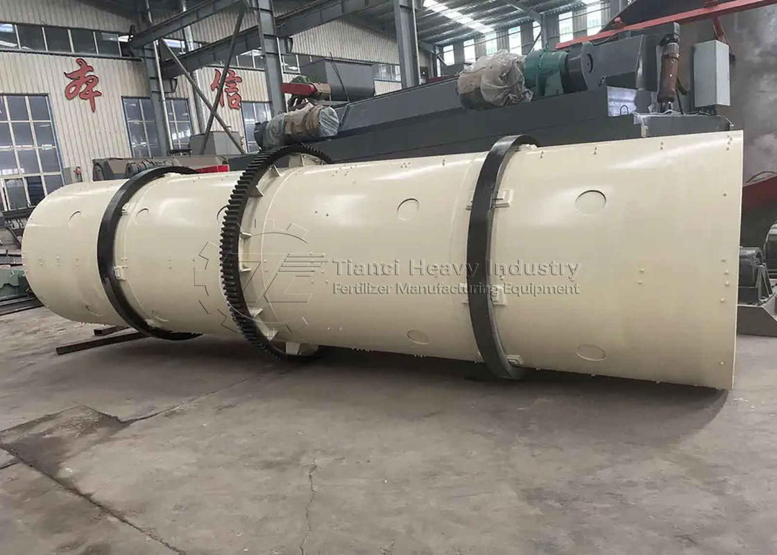 1-20T/H Capacity Organic Fertilizer Production Line Rotary Drum Granulator For Animal Manure