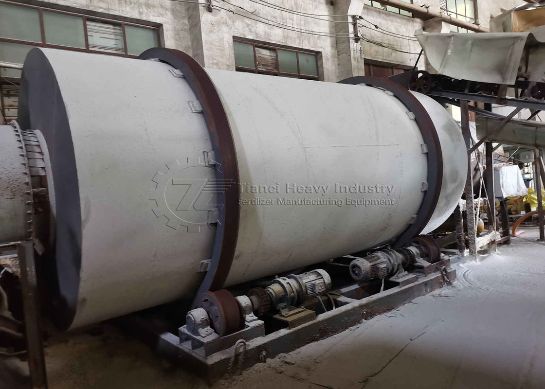 Drum Granulator Production Line Organic Compound Ball Type Fertilizer Making Machine