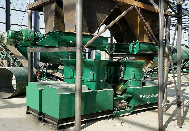 Bentonite Granulator Production Line DAP Fertilizer Making Machine Flat Die Granulator Production Line