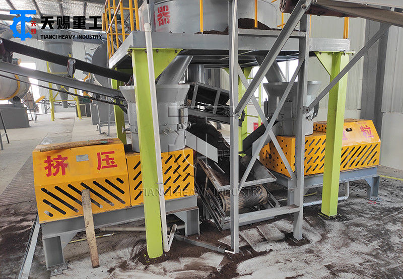 Chicken Feed Making Machine Poultry Fertilizer Production Line Equipment Flat Die Granulator Production Line