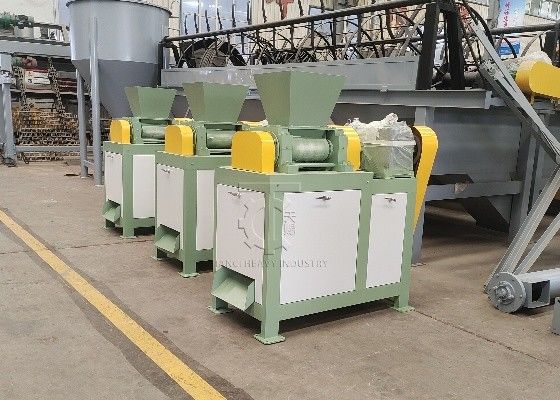 2t/h Capacity Fertilizer Granulator For Chemical Dry Powder Roller Press Machine