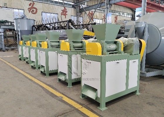 NPK Fertilizer Granule Making Machine Supplier Advanced Double Roller Granulator Organic Fertilizer Granulator