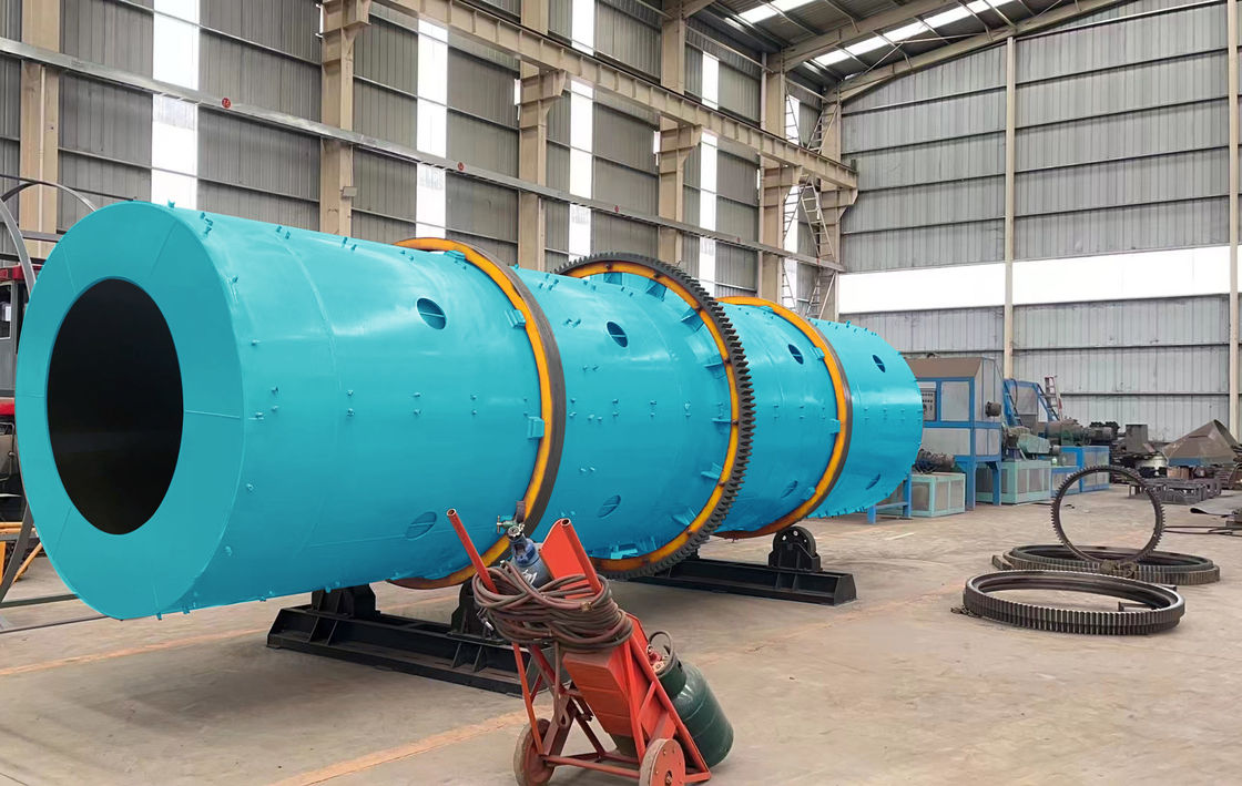 Drum Type Rotary Fertilizer Granulator For Making Organic Compound Pellets