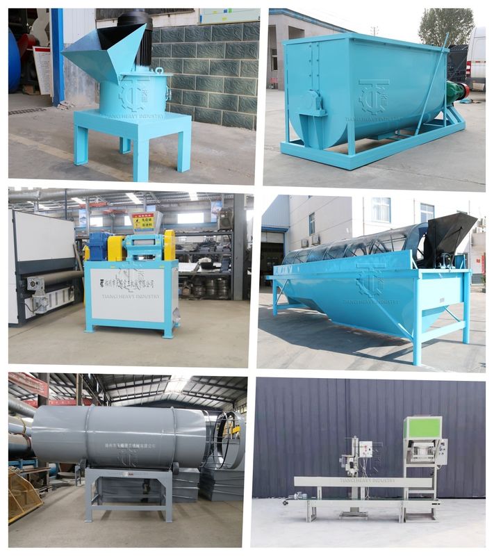 Fertilizer Production Line for NPK Compound Granule Plant with Roller Extrusion Technology and Energy Saving Operation