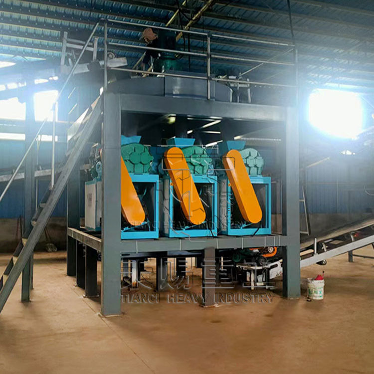 NPK Fertilizer Granule Making Machine Supplier Advanced Double Roller Granulator Organic Fertilizer Granulator