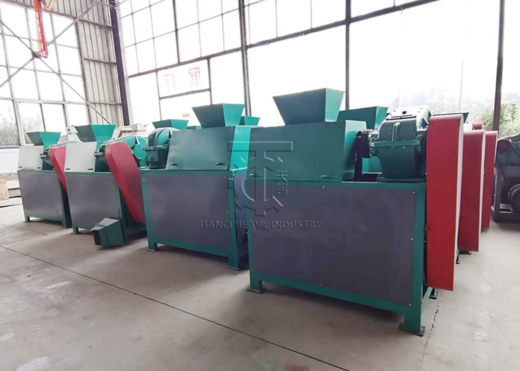 Russian Red MOP Dry Roll Press Granulator Machine Russian Red MOP Extrusion Granulation Production Line