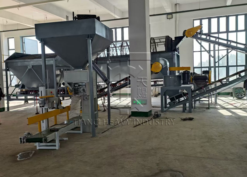High-Efficiency Double Roller Extrusion Granulator Compound Fertilizer Production Line for NPK Chemical Powders