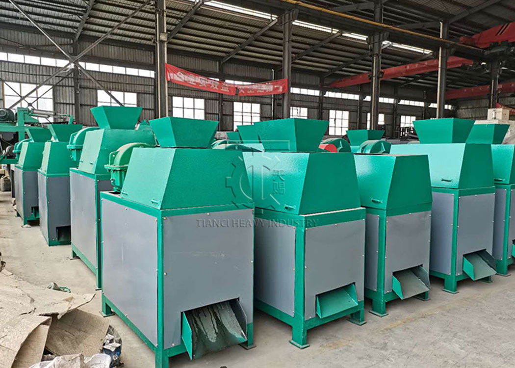 Russian Red MOP Dry Roll Press Granulator Machine Russian Red MOP Extrusion Granulation Production Line