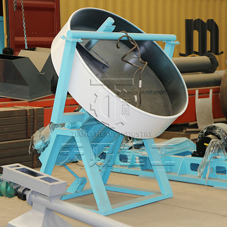Disc Granulator For Organic Fertilizer Granulation Equipment On The Disc Granulator Production Line