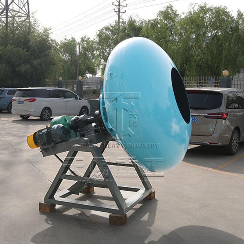 Round Pot Type Granulator For Bentonite Granule Production Line Fertilizer Pelletizing Machine