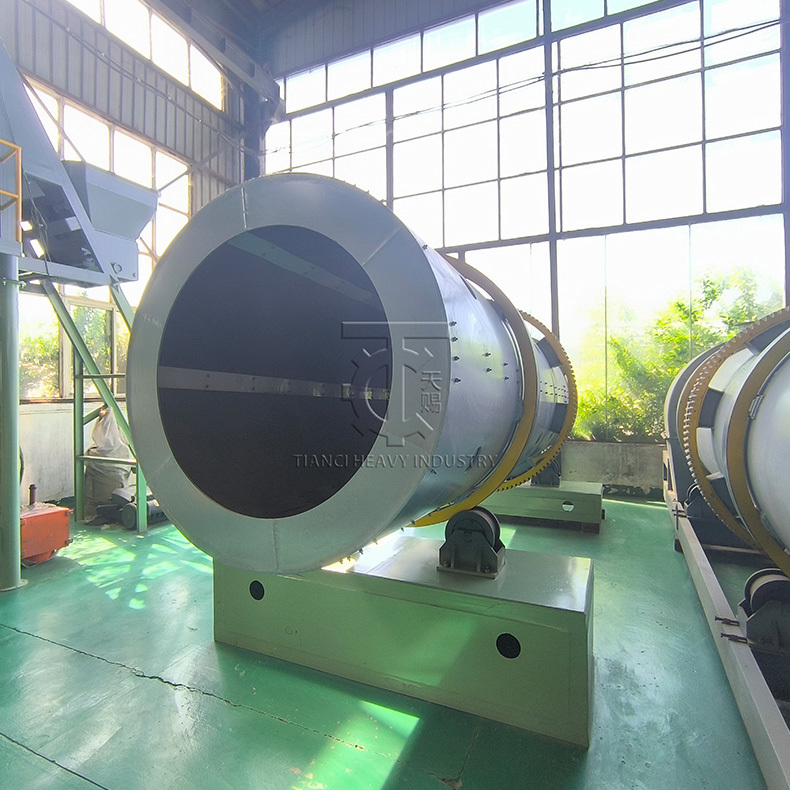 The Rotary Drum Granulator's Magic_ Transforming Phosphate Powder into Spherical Granules