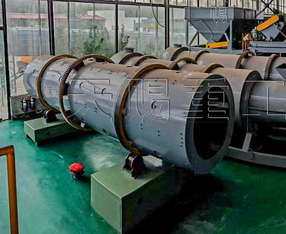 The Rotary Drum Granulator's Magic_ Transforming Phosphate Powder into Spherical Granules