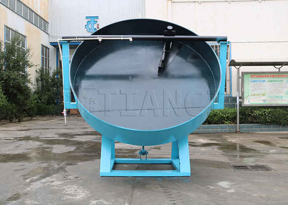 1-6T/h NPK Fertilizer Pellet Machine Disc Fertilizer Granulator With 95% Granulation Rate