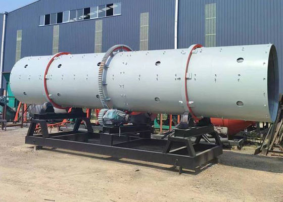 Organic Compound Fertilizer Rotary Drum Granulator Chemical Metallurgy Granulation