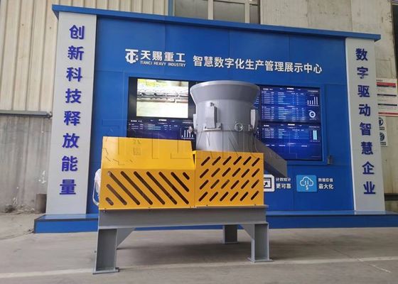 Cow Manure Bio Organic Fertilizer Granulator Flat Film Pelletizer Machine