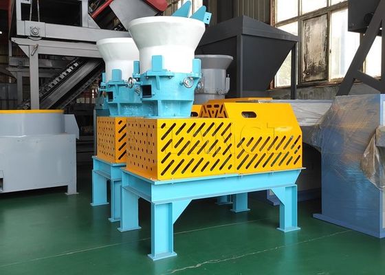 Chicken Manure Bio Organic Compost Fertilizer Granulator Flat Film Pellet Machine