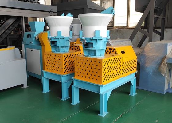 Chicken Manure Fertilizer Manufacturing Equipment Granular Fertilizer Flat Film Extrusion Granulator