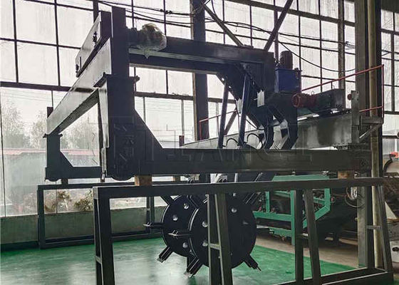 High Capacity Organic Waste Fermentation Compost Equipment Wheel Type Compost Turner